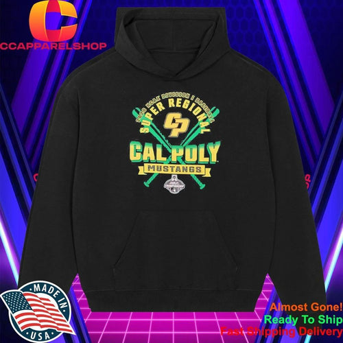 2026 NCAA Division I Baseball Super Regional Cal Poly Mustangs Championship Shirt
