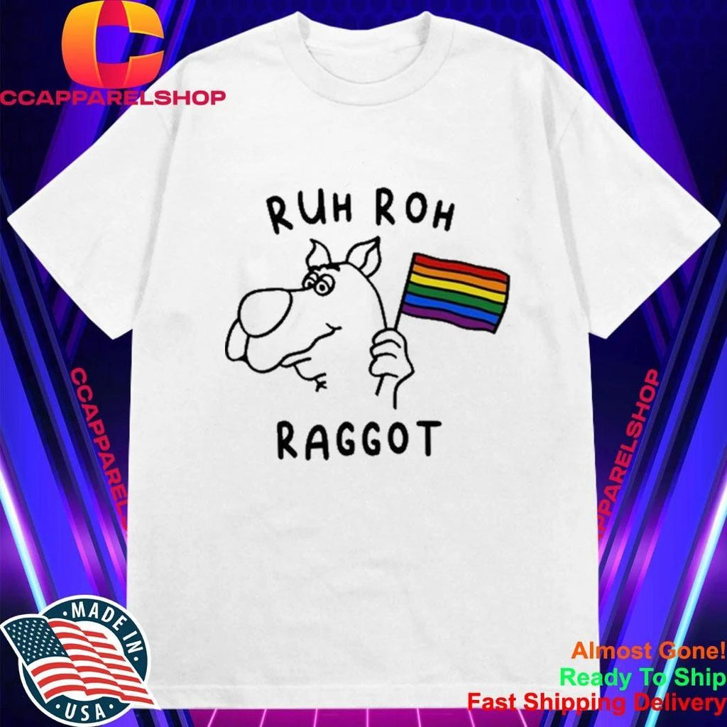 Ruh Roh Raggot Rainbow Pride Flag Shirt