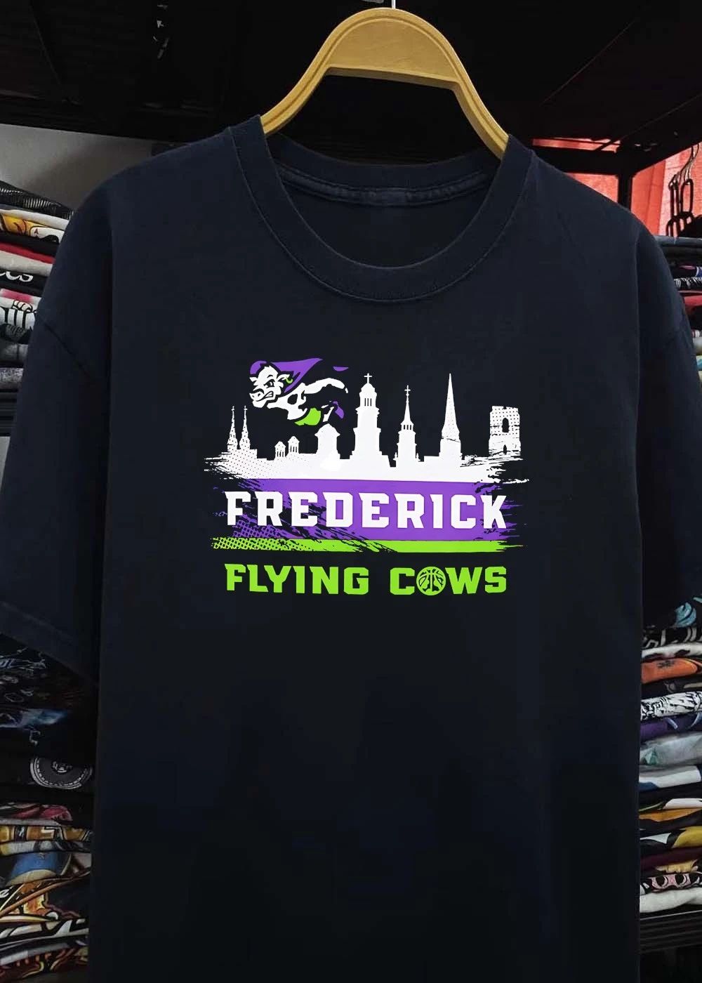 Frederick Flying Cows shirt