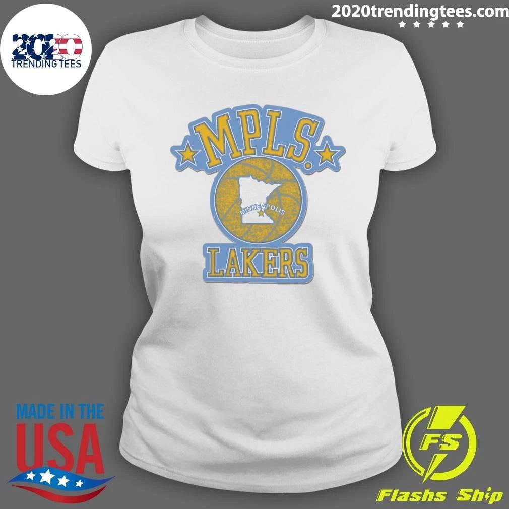 MPLS Los Angeles Lakers WinCraft Hardwood Shirt