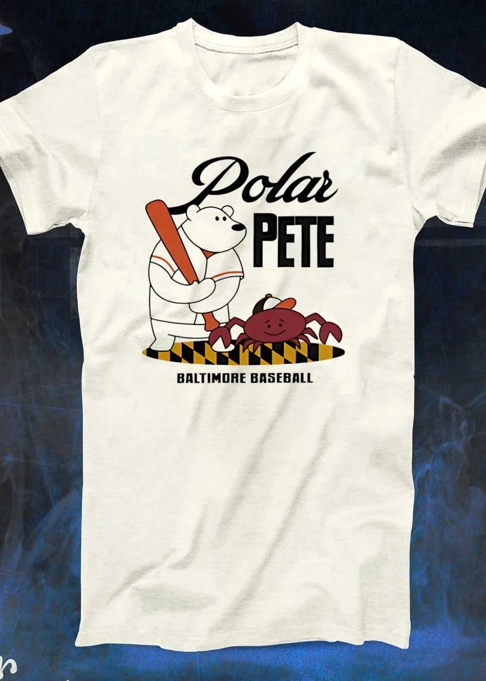 Polar Pete Baltimore Orioles MLB Polar PETE iPLAYERS BALTIMORE BASEBALL shirt