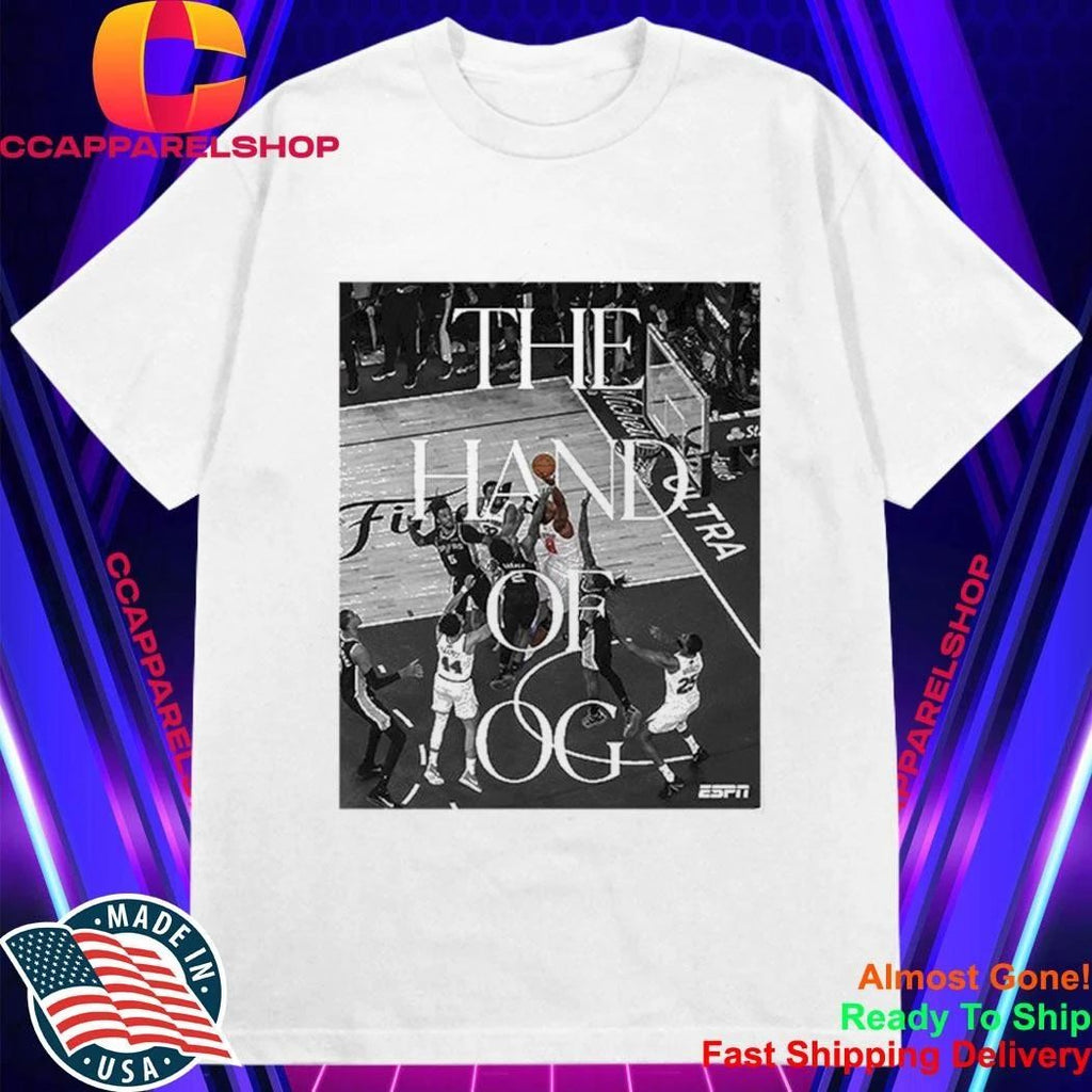 Knicks OG Anunoby The Hand Of OG 2026 Shirt