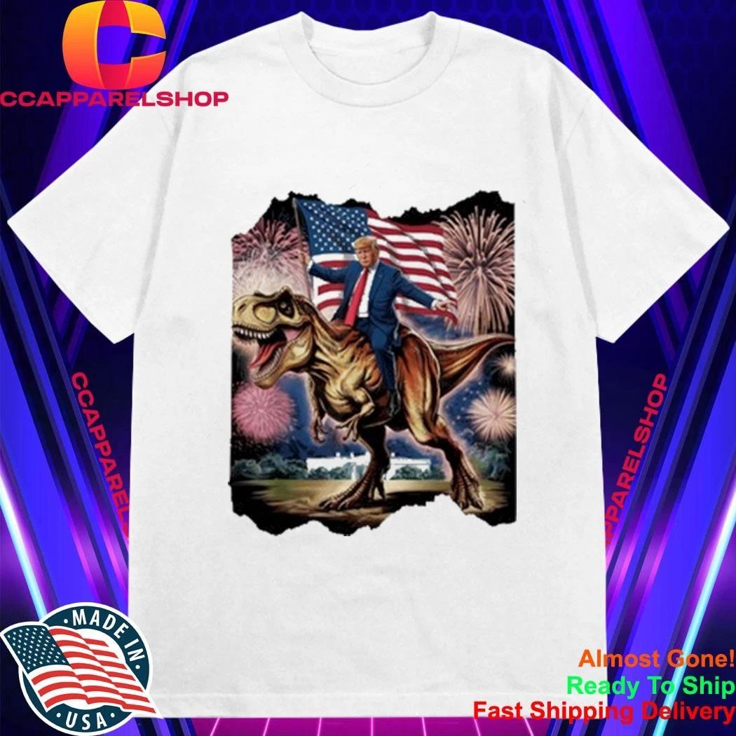 Whale psychiatrist trump t rex dinosaur america president shirt