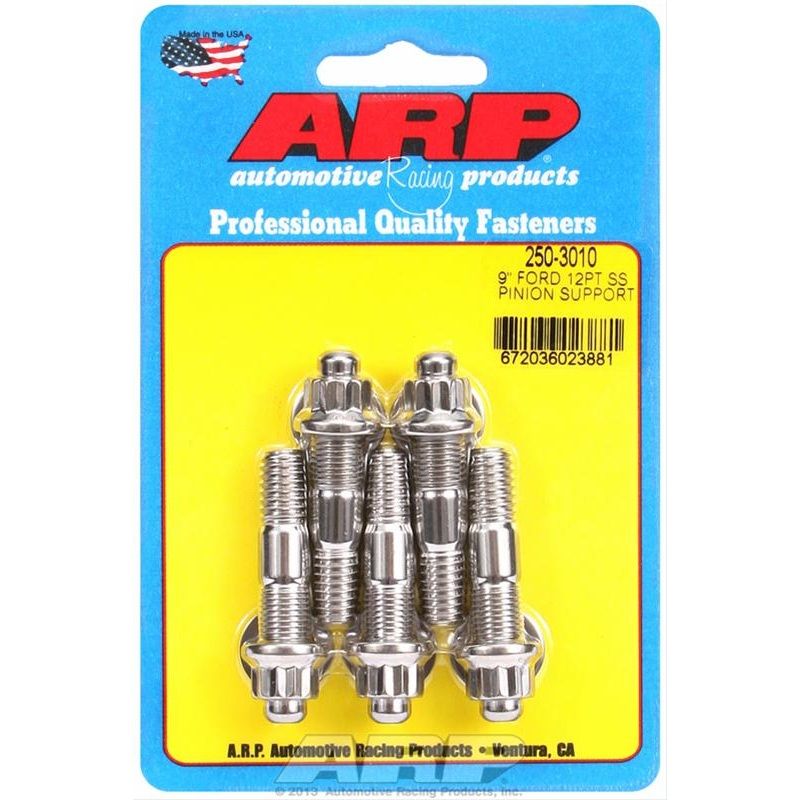 ARP Ford 9 SS 12pt pinion support stud kit