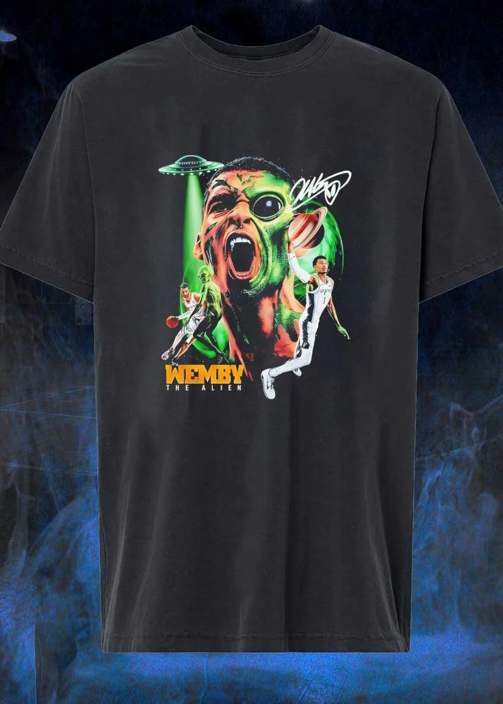 Wemby The Alien San Antonio Spurs NBA Shirt
