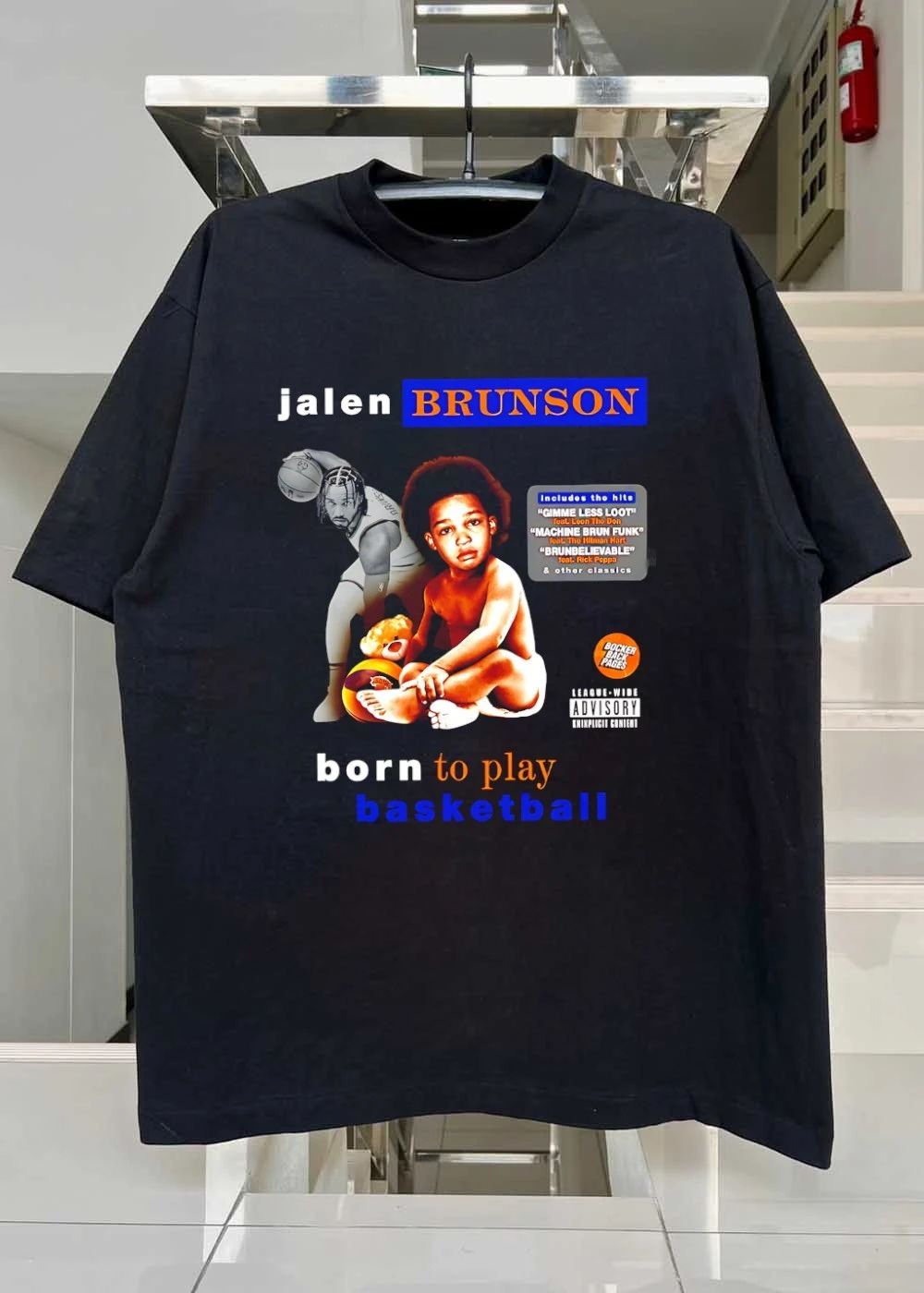 Jalen Brunson Born to Play Basketball NY Knicks T-Shirt