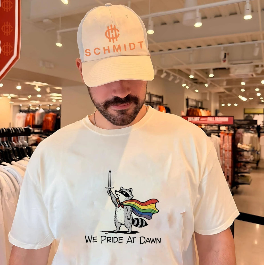 Raccoon we pride at dawn shirt