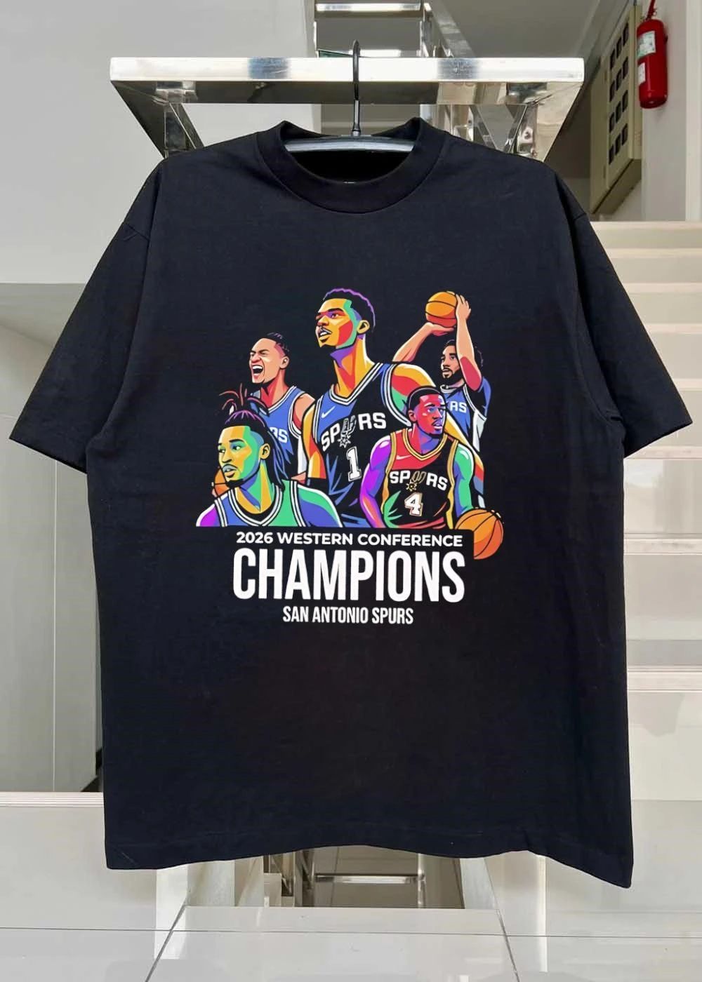 2026 Western Conference Champions San Antonio Spurs Basketball shirt