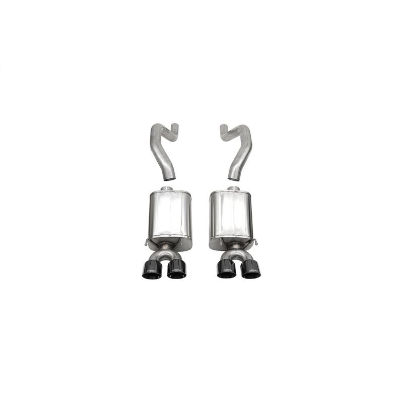 2.5in Axle-Back Dual Rear Exit without Tips 2006-2013 Chevrolet Corvette