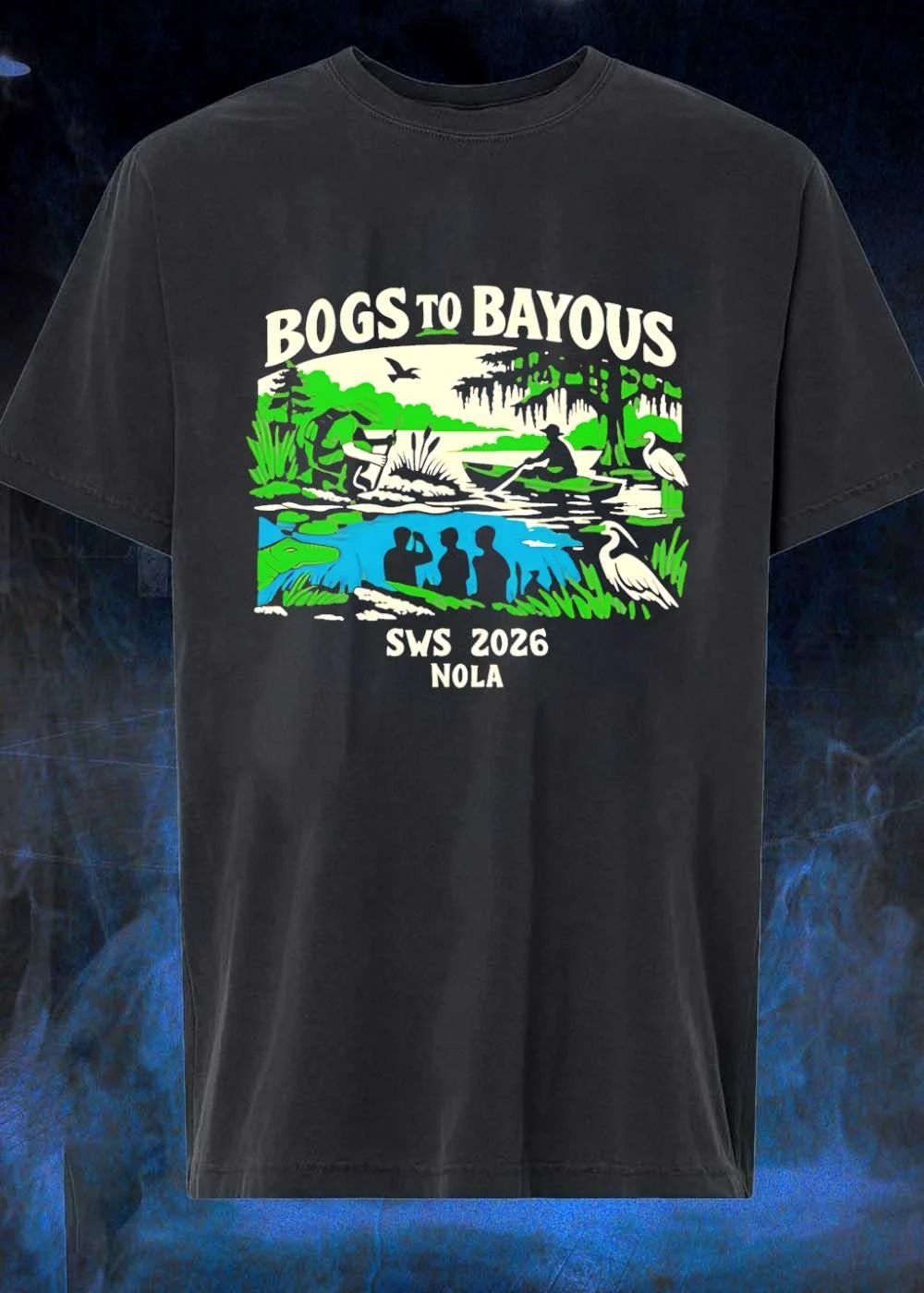 SWS 2026 NOLA Bogs to Bayous Wetland Research Expedition T-Shirt