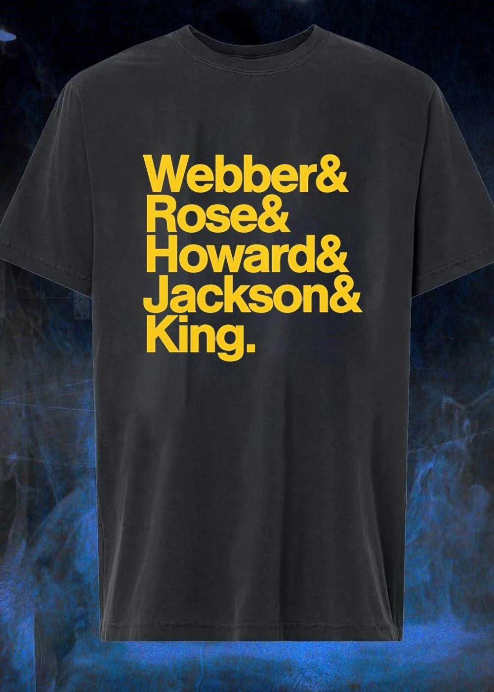 Historic Basketball Legends Webber Rose Howard Jackson King Team T-Shirt