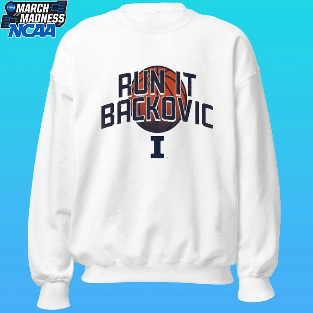 Illinois Basketball Run It Backovic Shirt