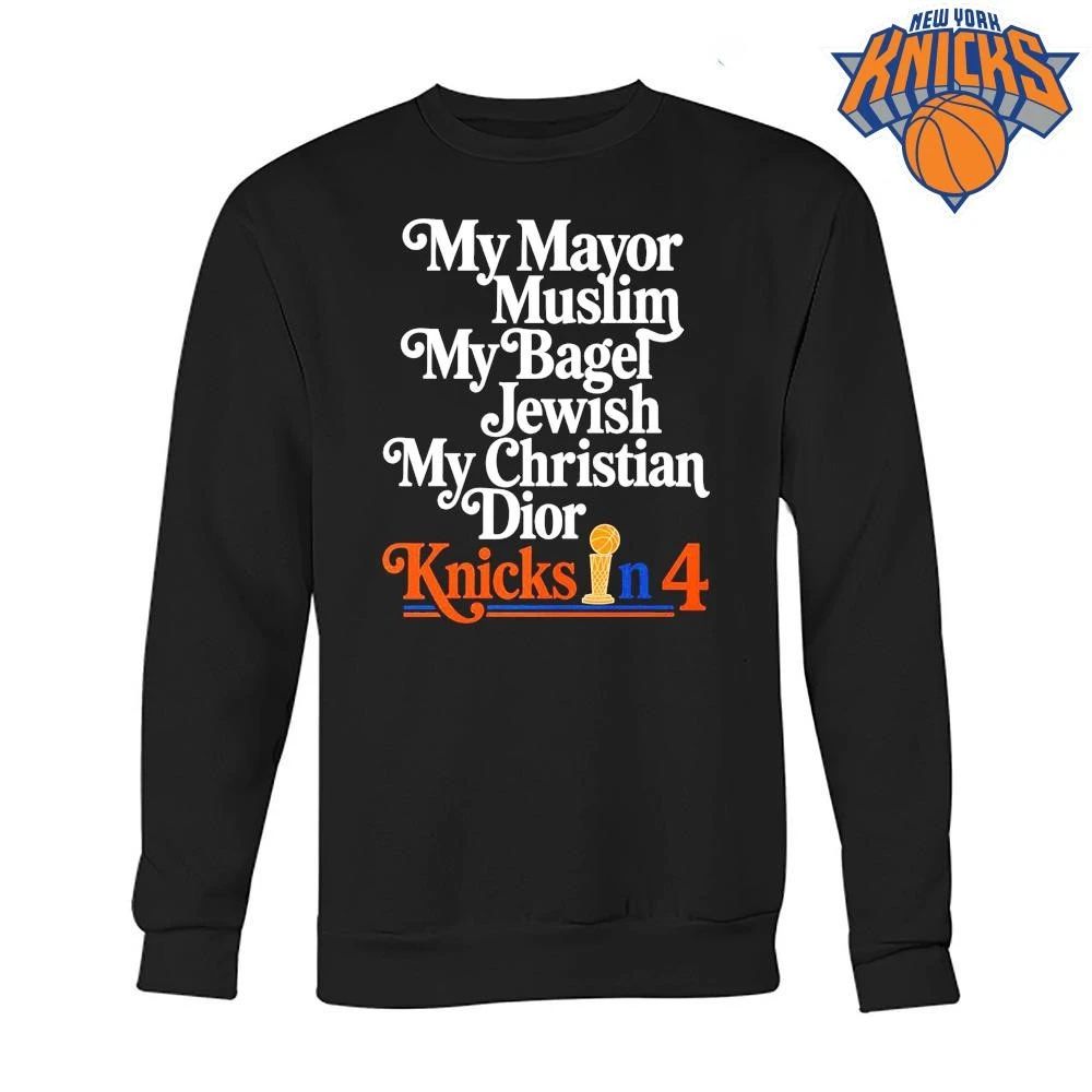 My Mayor Muslim My Bagel Jewish Knicks In 4 NBA Finals 2026 Shirt