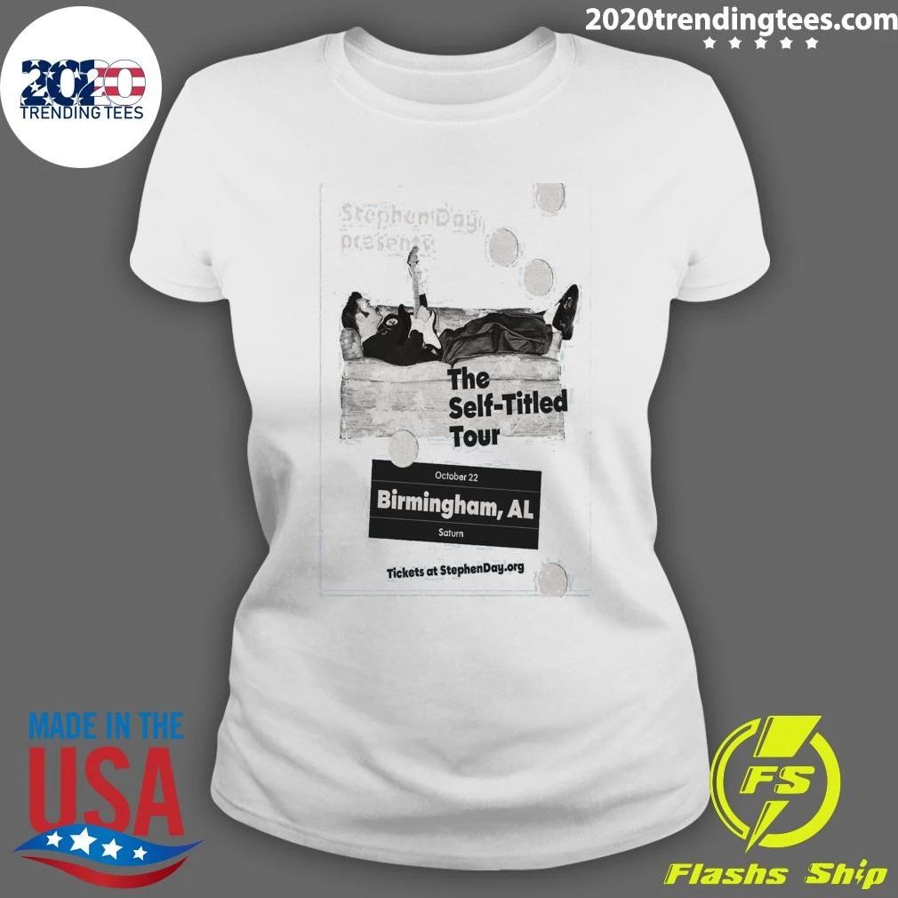 Stephen Day Presents The Self-Titled October 22, 2026 Tour Birmingham, AL Shirt