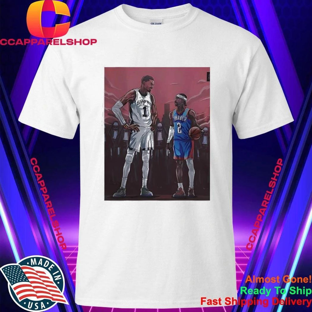 Spurs Vs Thunder Western Conference Finals NBA Playoffs 2026 The Nun’s Court Shirt