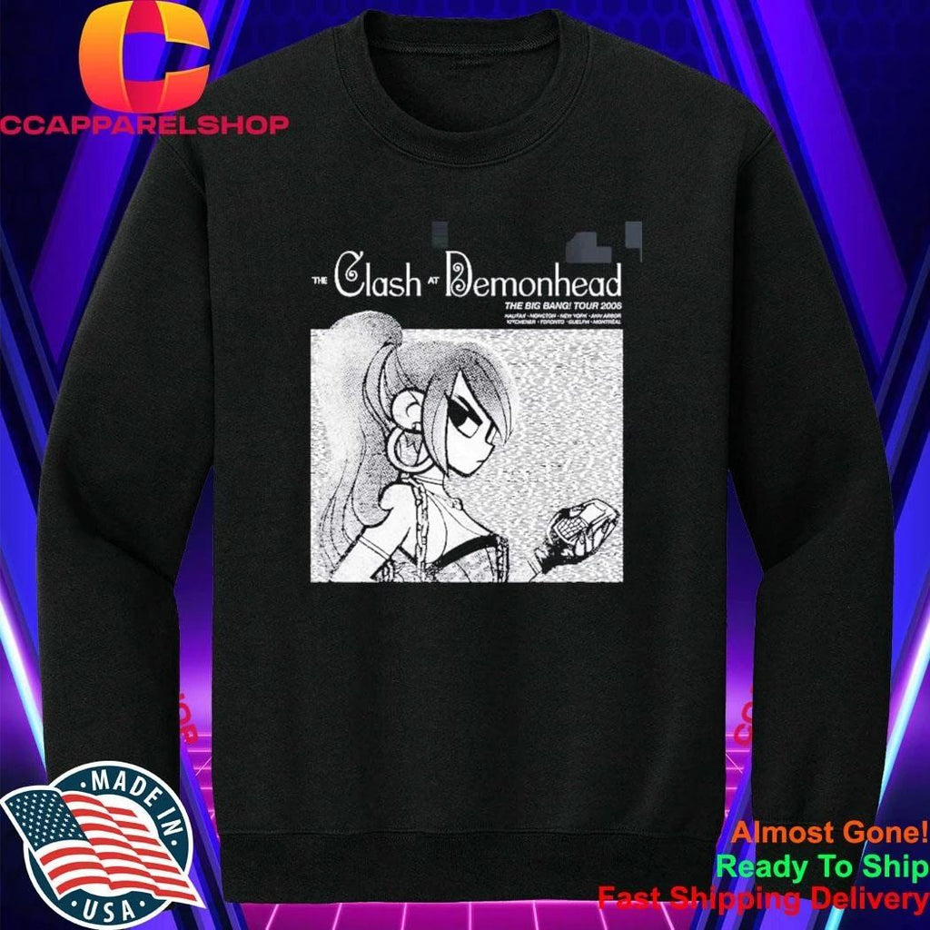 Scott Pilgrim Vol 3 Scott Pilgrim And The Infinite Sadness 20th Anniversary Merch The Clash At Demonhead The Big Bang Tour 2006 Shirt