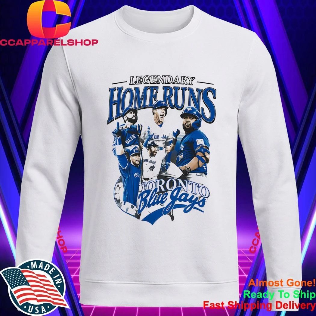 Toronto Blue Jays Legendary Home Runs 2026 Shirt