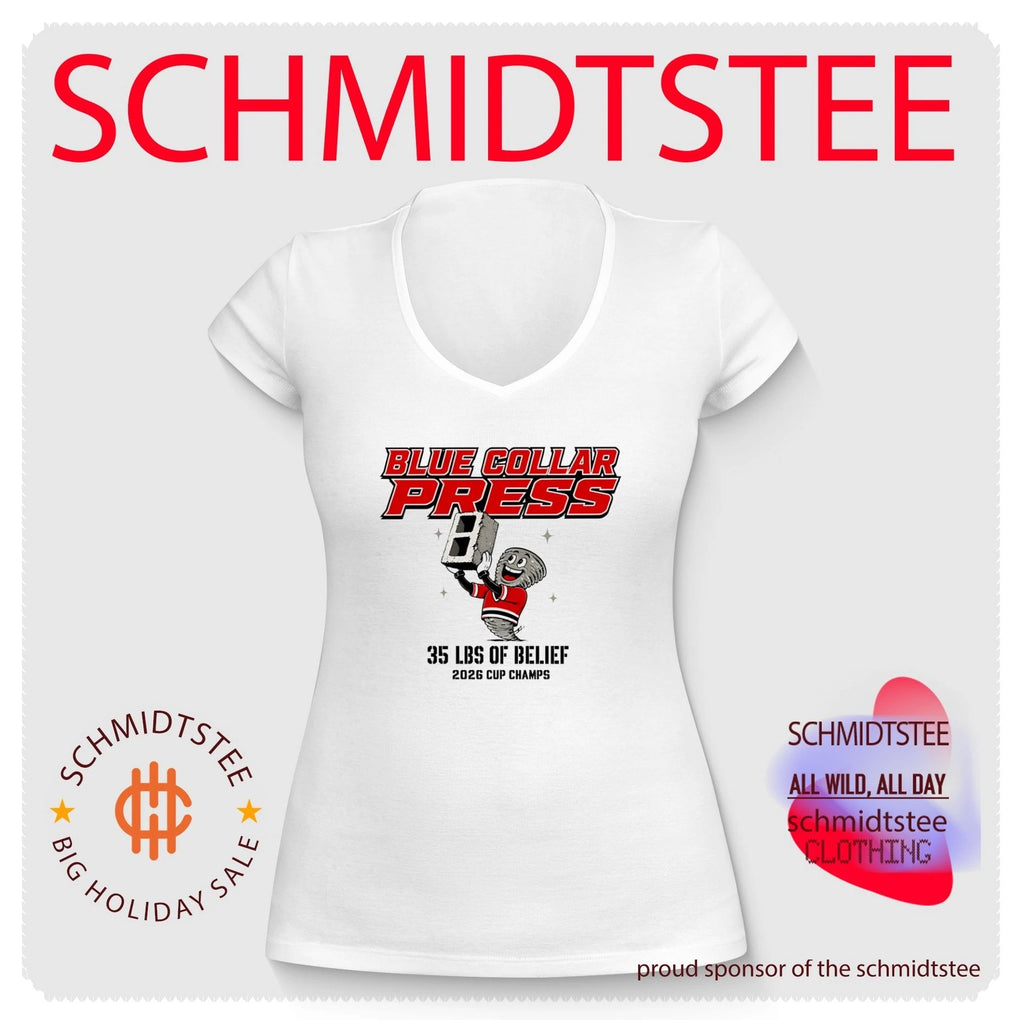 Carolina Hurricanes Blue collar press 35 lbs of belief 2026 cup champs shirt