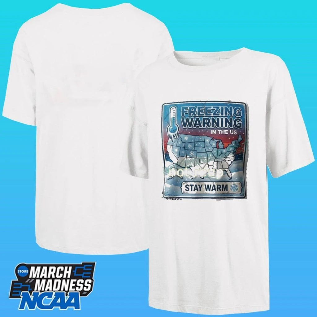 Freezing Warning In The Us Stay Warm Shirt