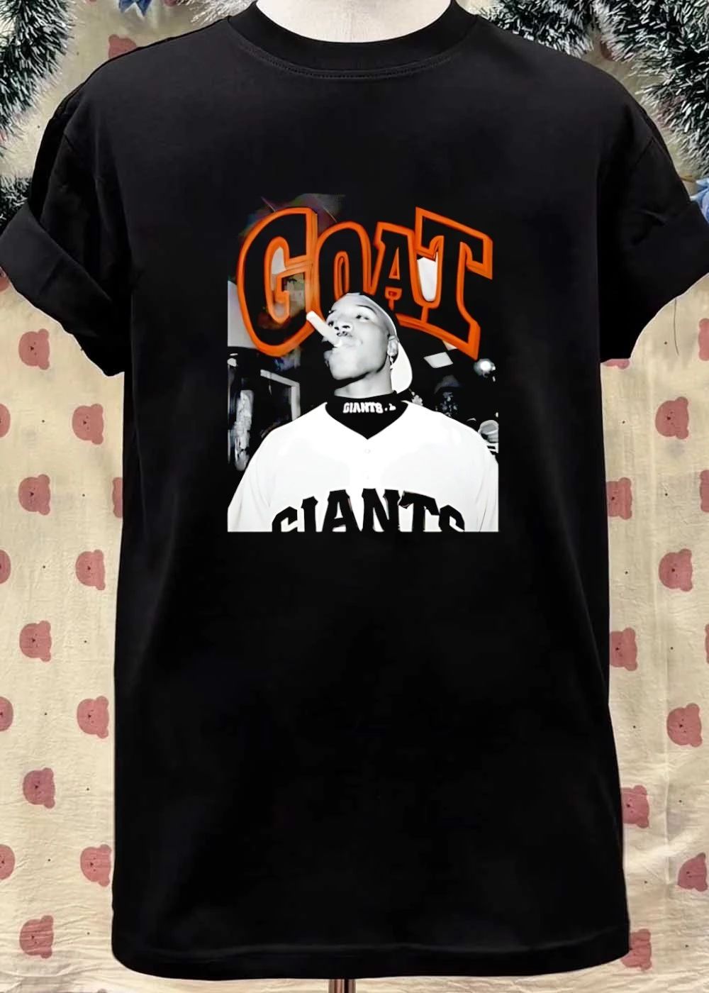 Bonds GOAT San Francisco Giants shirt