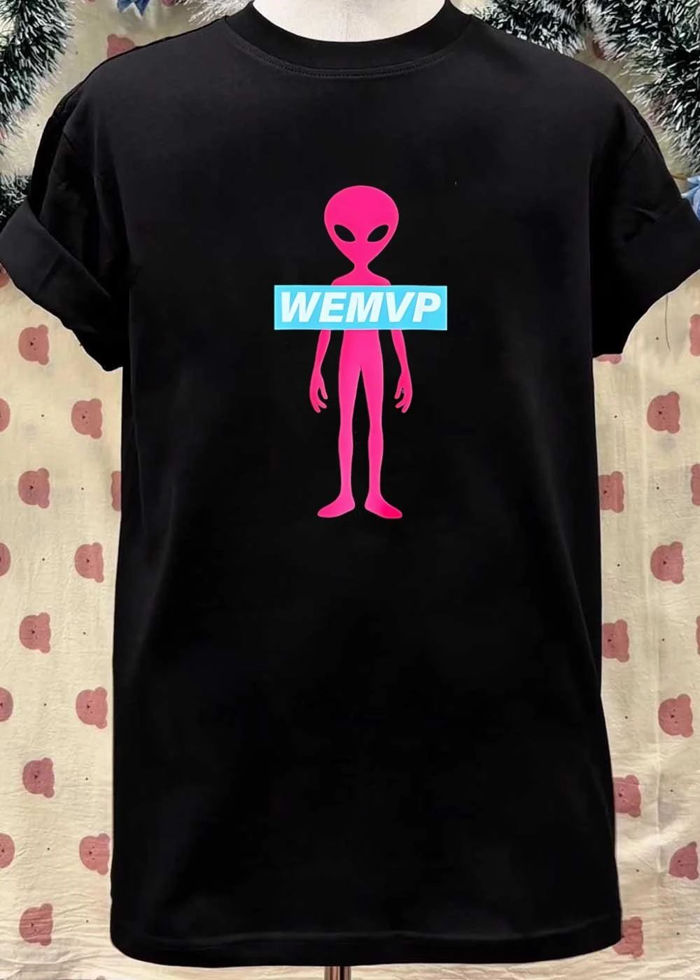 WEMVP Pink Alien shirt