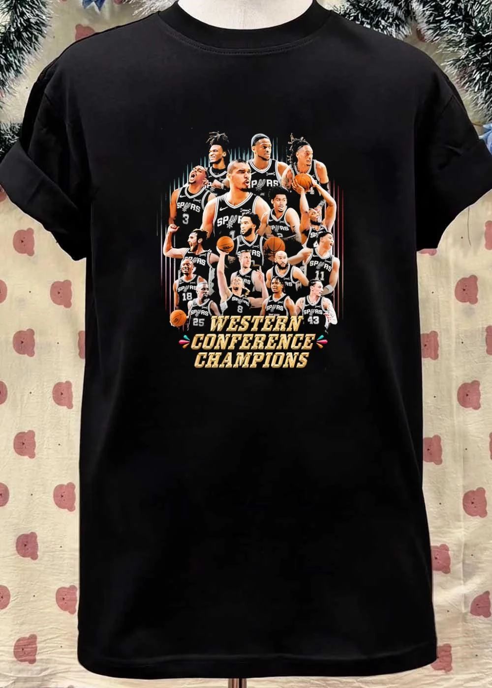 Victor Wembanyama San Antonio Spurs Western Conference Champions NBA WESTERN CONFERENC shirt