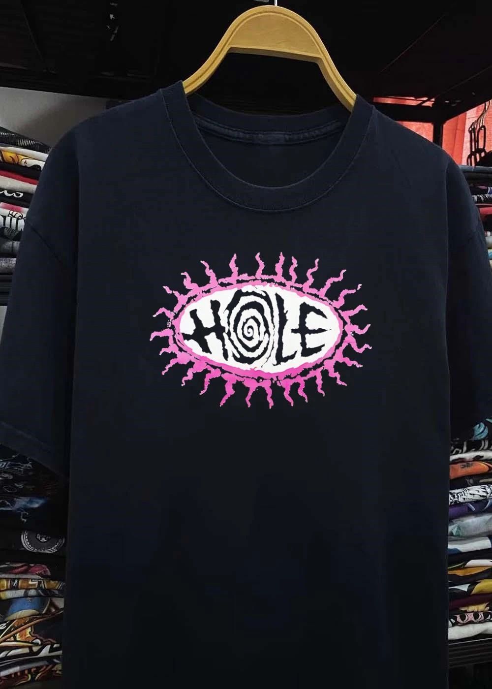 Courtney Love Eric Erlandson Melissa Auf der Maur Patty Schemel Kristen Pfaff Hole HOLE shirt