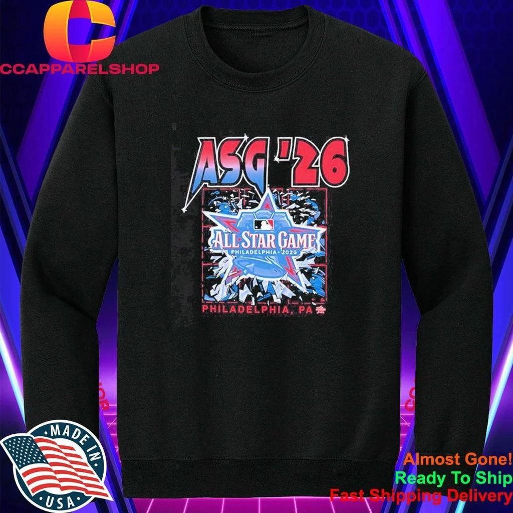 ASG 26 All Star Game Philadelphia 2026 Liberty Bell Baseball Shirt
