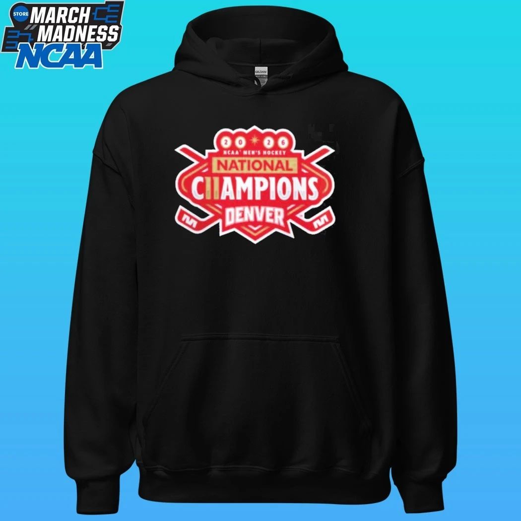 Denver Pioneers 2026 NCAA Frozen Four Men’s Ice Hockey National Champions Logo Shirt