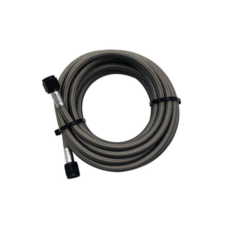 20ft Braided Stainless Water Methanol Line 4AN For All Water-Methanol Injection Systems