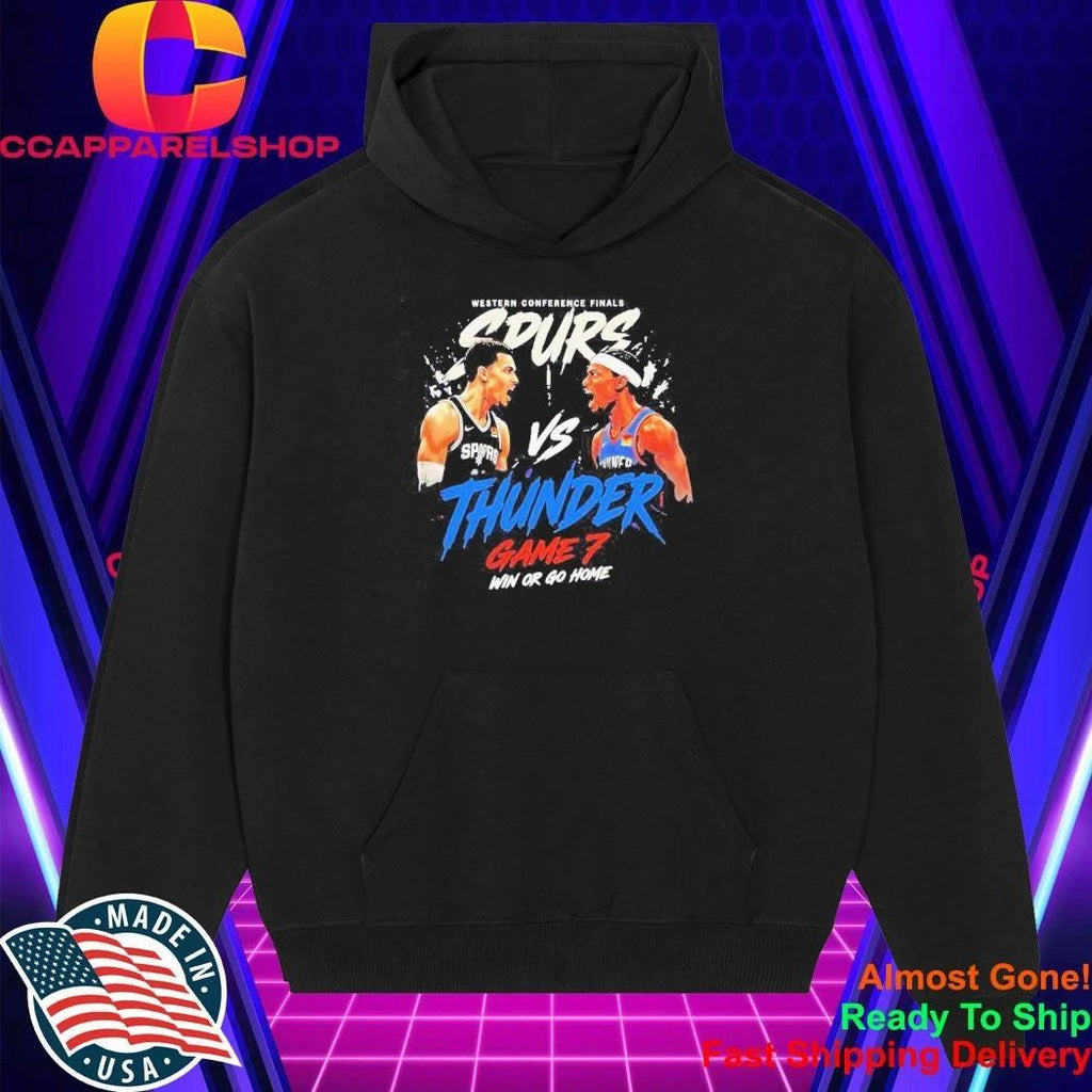 Victor Wembanyama vs Shai Gilgeous-Alexander NBA Game 7 Western Conference Finals Shirt