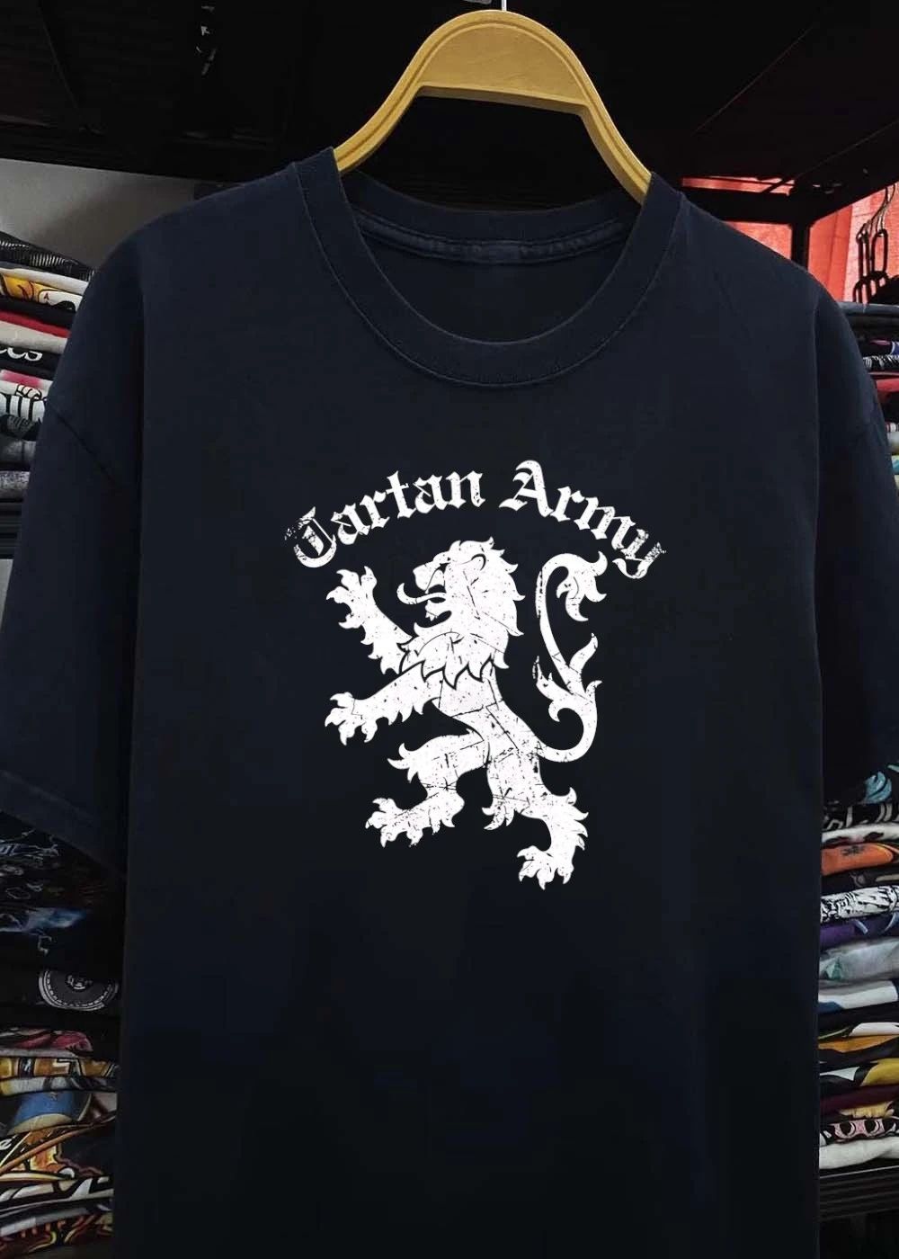 Tartan Army Scotland Patricotic Design shirt