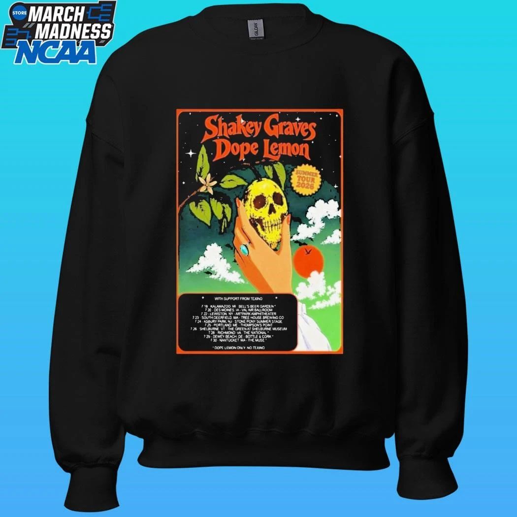 Shakey Graves And Dope Lemon Summer 2026 Shows Poster Shirt