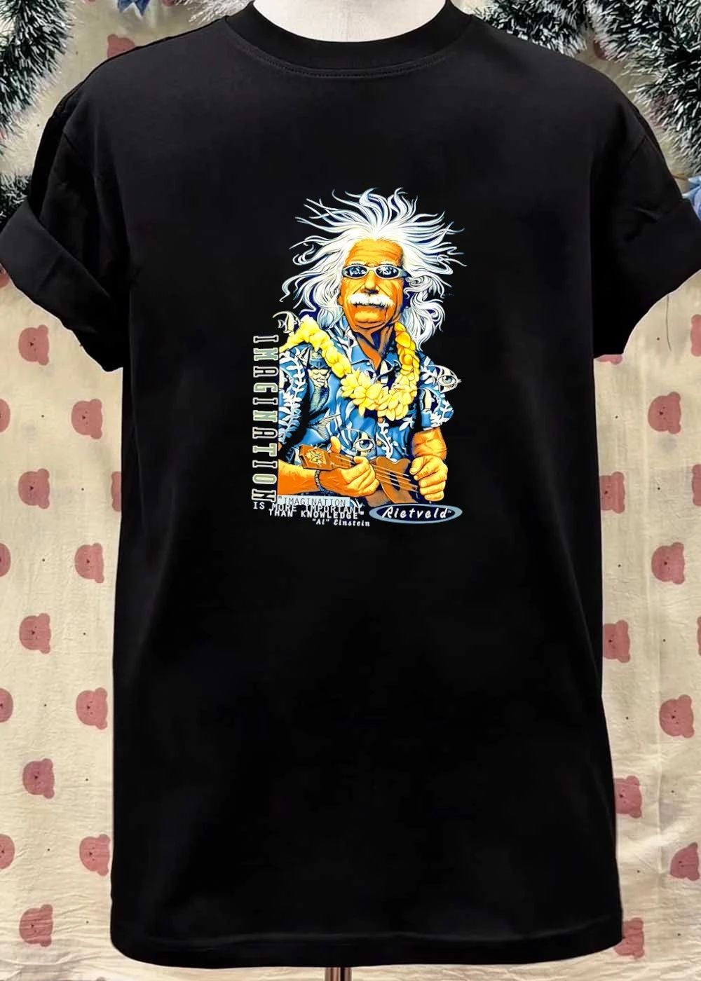 Imagination is more than knowledge Albert Einstein Ukulele shirt