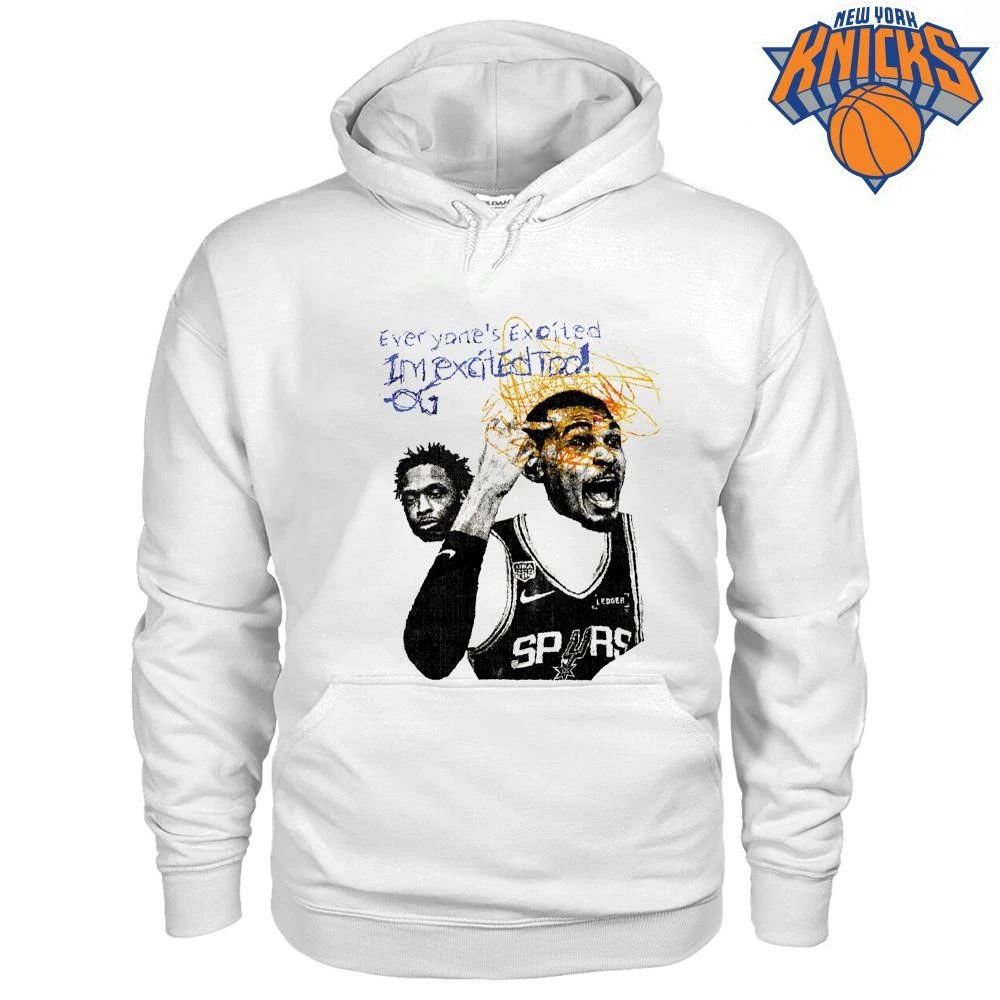 Victor Wembanyama Everyone’s Excited I’m Excited Too San Antonio Spurs Basketball 2026 NBA Finals Shirt