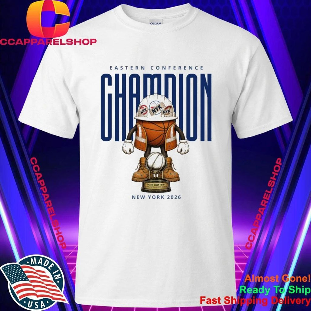 NYK 2026 Eastern Conference Champion The Bob Cousy Trophy Shirt