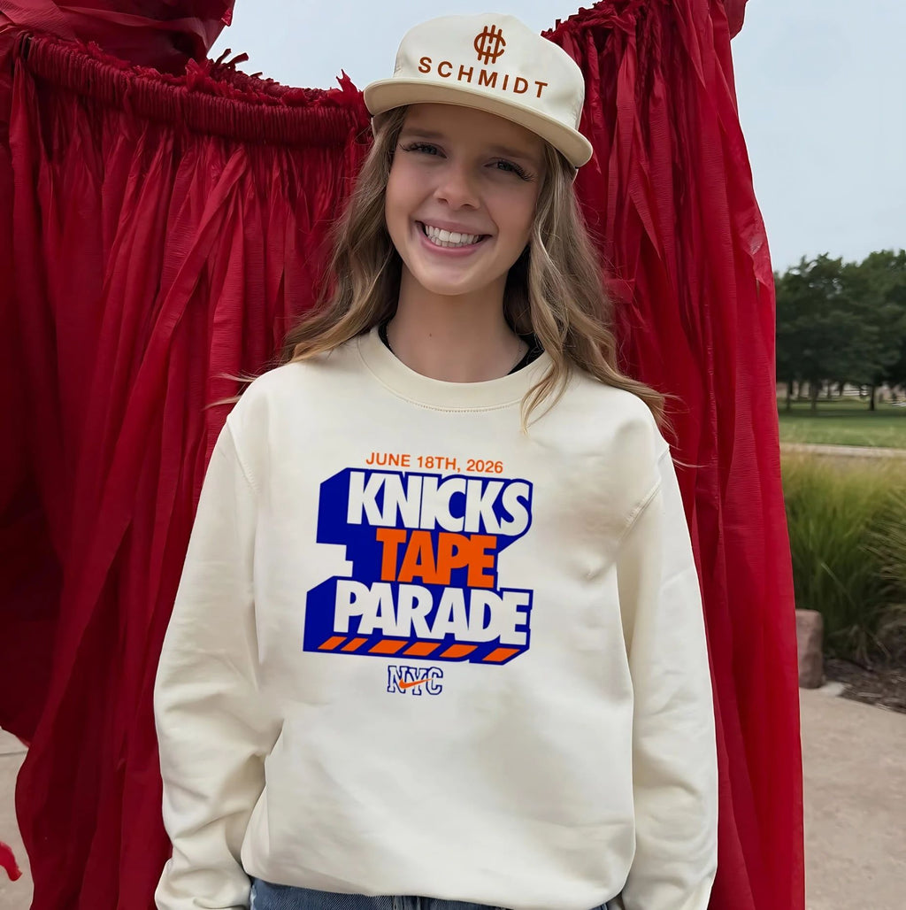 Knicks Tape Parade June 18th 2026 NYC NBA shirt