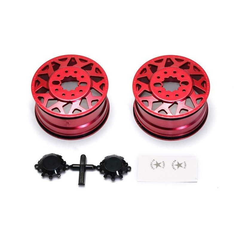 CD0601 F450 SD American Force H01 CONTRA Wheel (Red, w/ blk cap) DL-Series