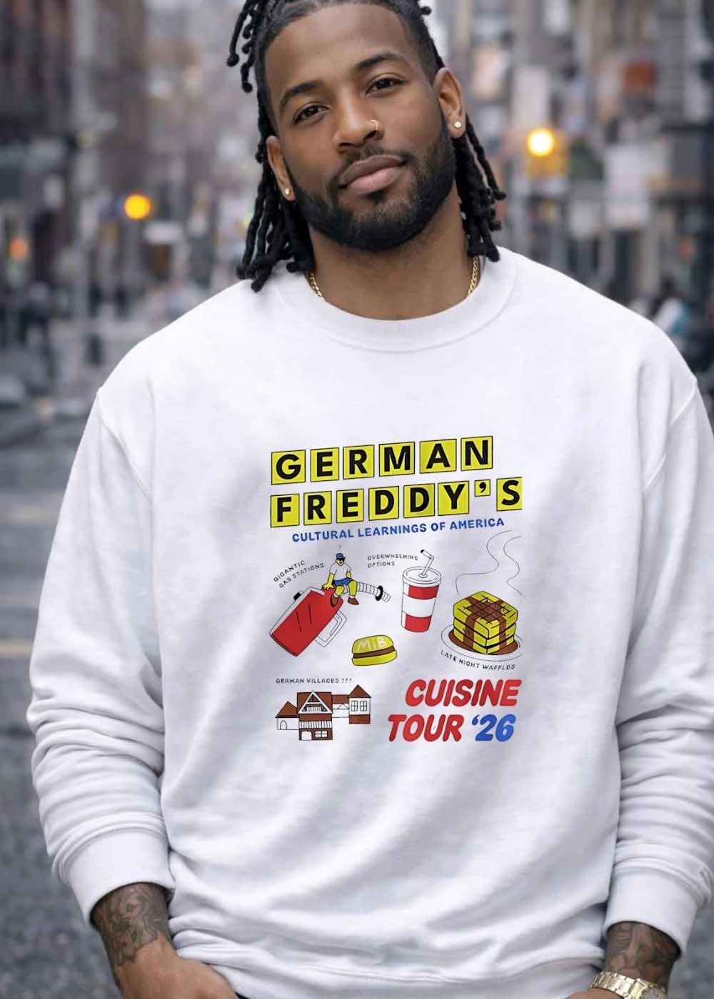 German Freddy’s Cultural Learnings of America Cuisine Tour 26 shirt