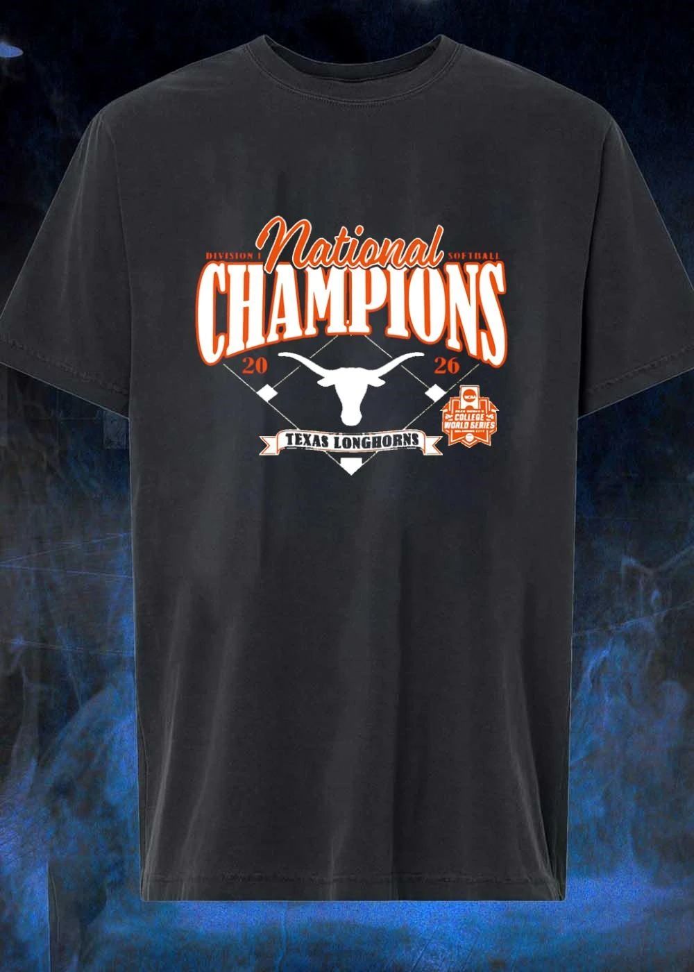 Texas Longhorns 2026 Softball National Champs Diamond shirt