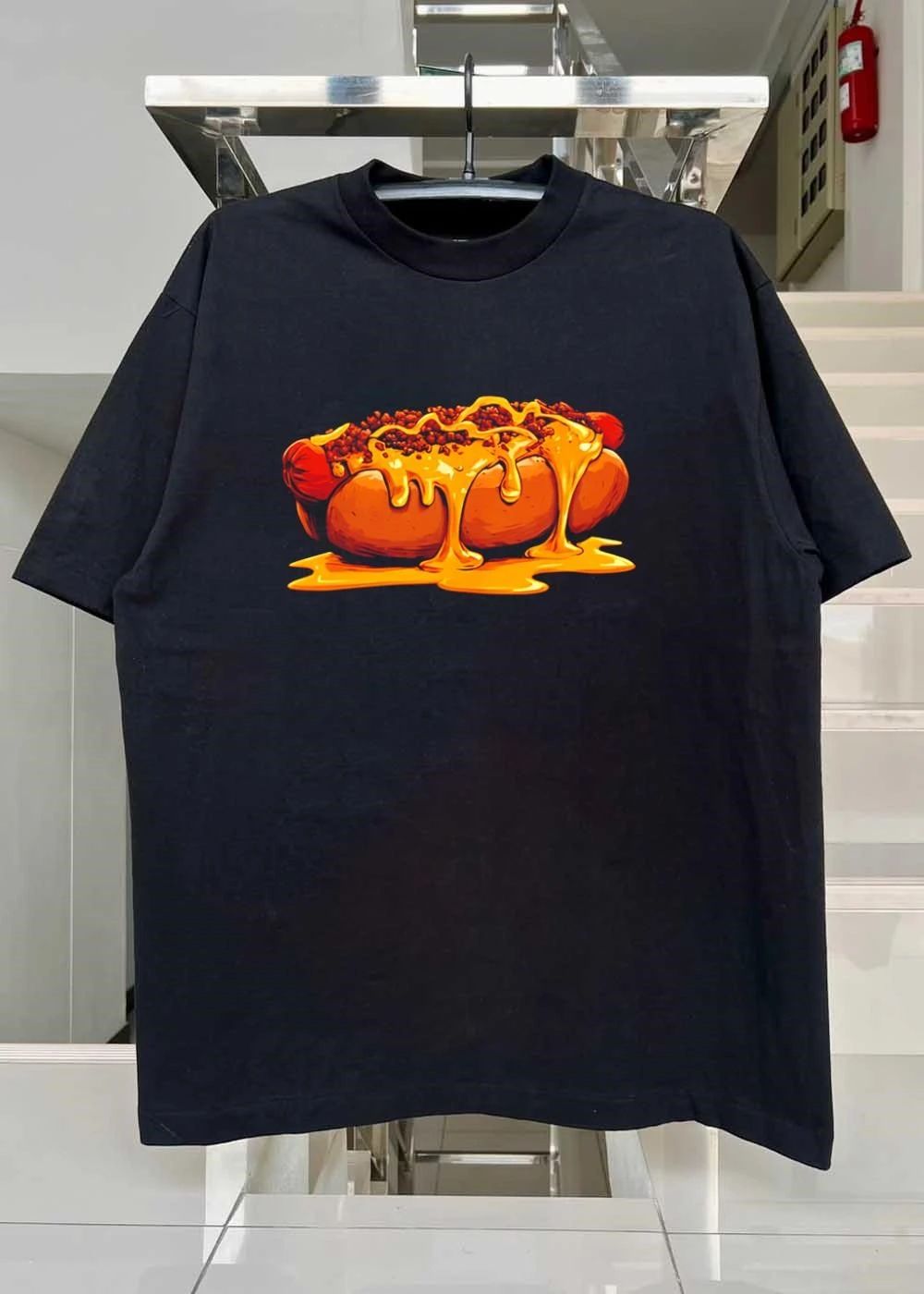 Cheesy Goodness Melted Hot Dog shirt
