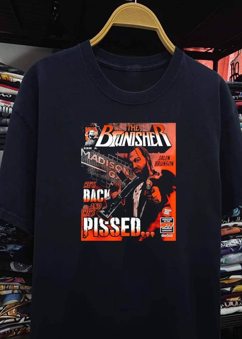 The Brunisher Jalen Brunson He is Back and Pissed Knicks T-Shirt