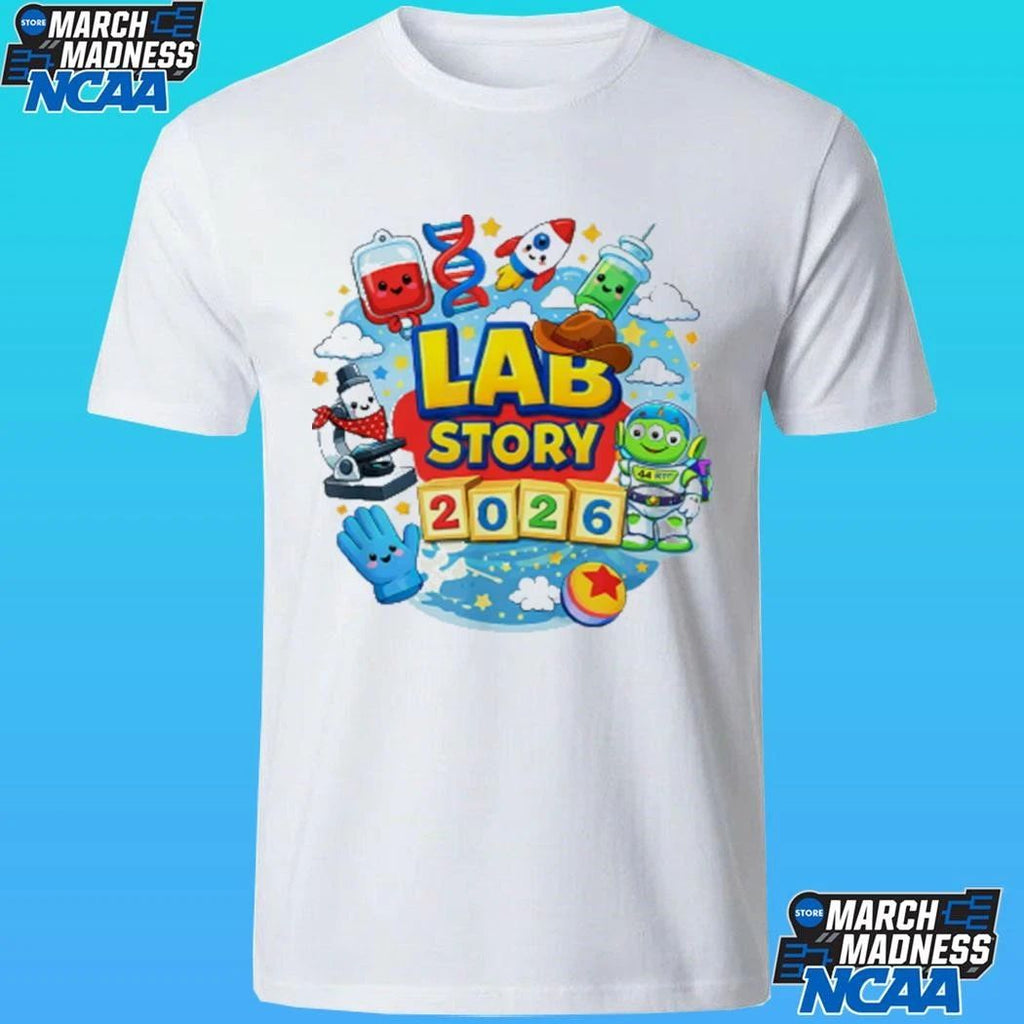 Lab Story Day Funny Cartoon Design 2026 Shirt