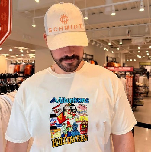 Albertsons Halloween graphic shirt