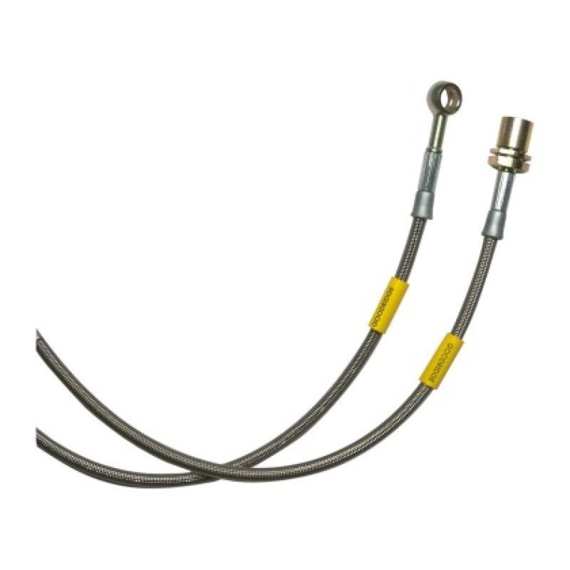 Goodridge 06-11 Honda Civic (Disc Brakes Only) Stainless Steel Rear Brake Lines