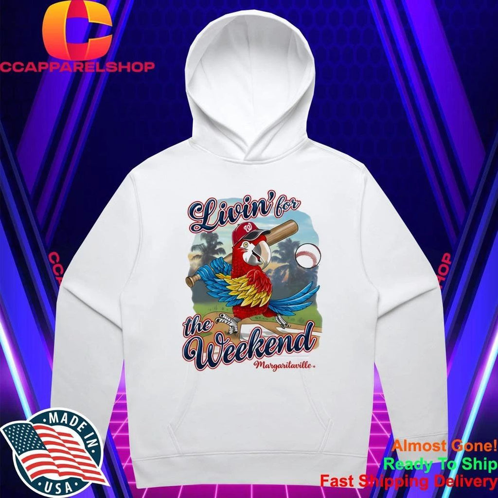 Nationals Margaritaville Night Livin’ For The Weekend Shirt