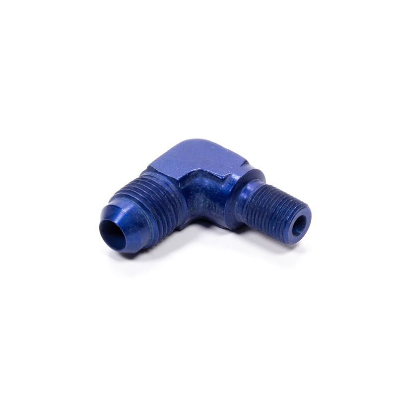 Fragola 482262 Blue -6 AN to 1/8 NPT 90 Degree Adapter Fitting
