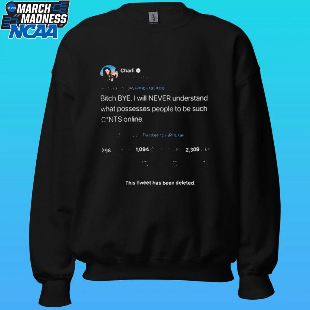 Charli Bitch Bye I Will Never Understand Shirt