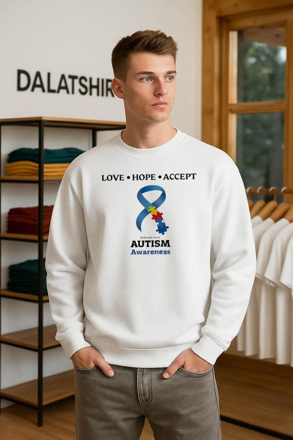 Donavin garcia linden fmba autism awareness shirt