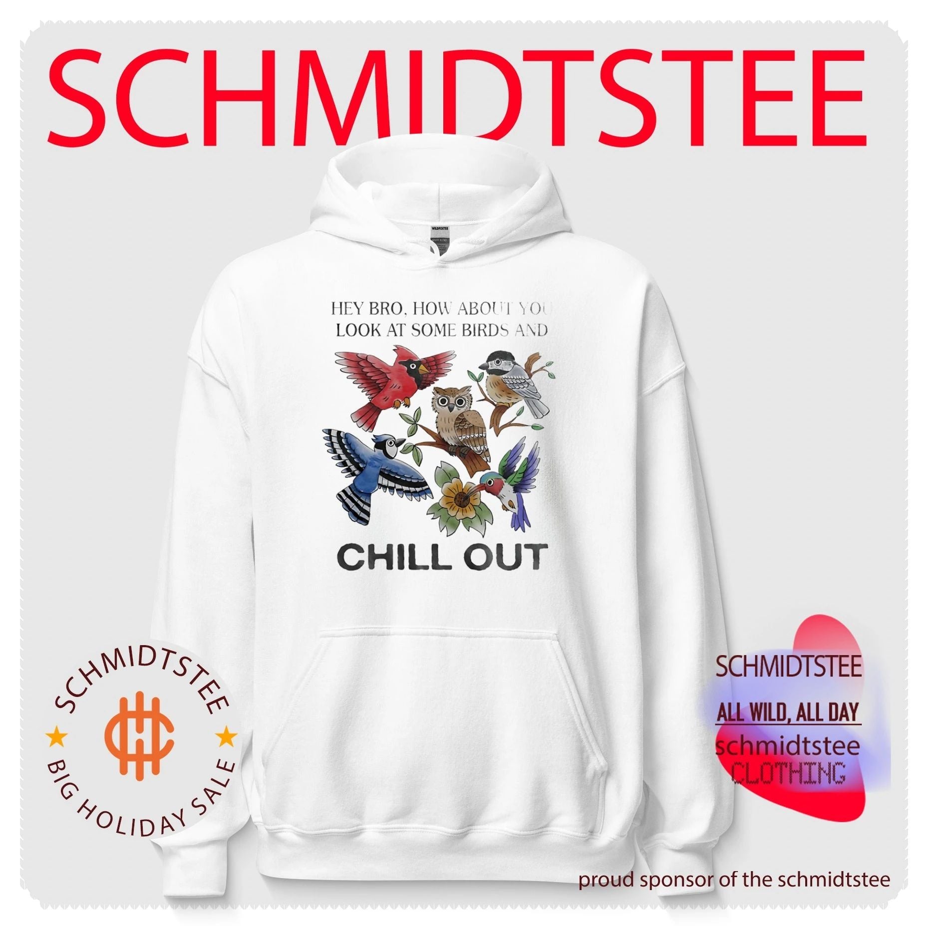 Hey Bro How About You Look at Some Birds and Chill Out shirt